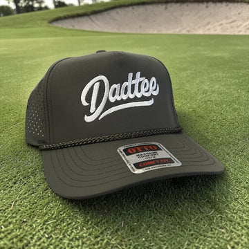 DadTee Time Hat - Olive Green