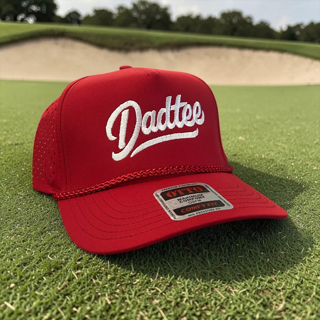 DadTee Time Hat - Red